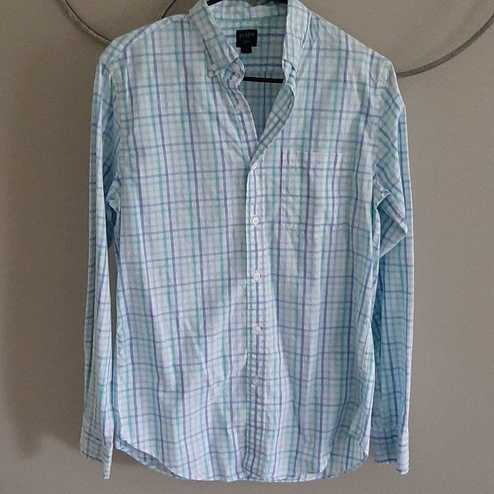 New J. Crew plaid shirt